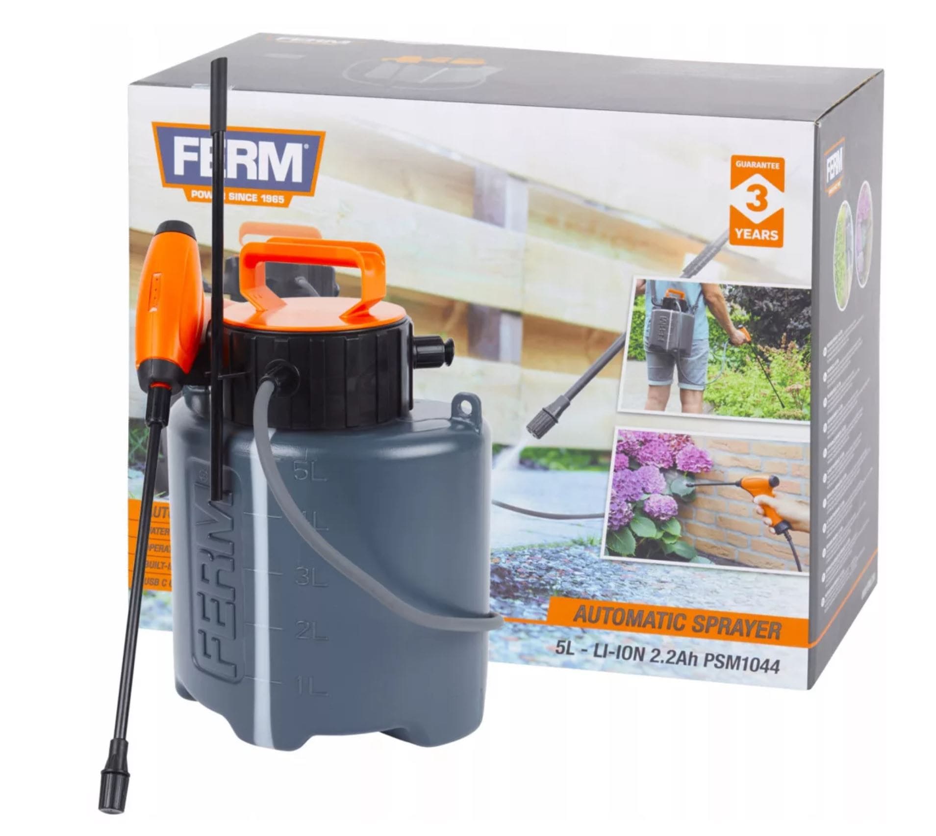 Akku Drucksprüher 5l FERM – TRUESOIL
